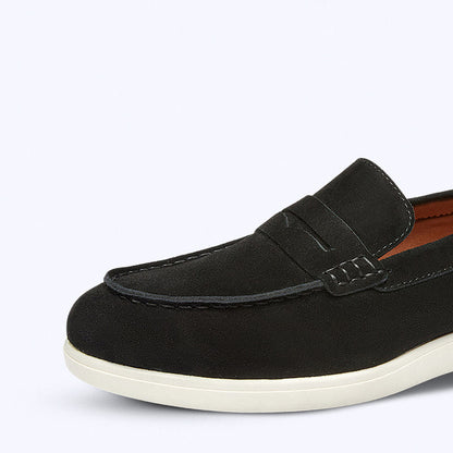 Mocassim Camurça Neri