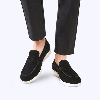 Mocassim Camurça Neri