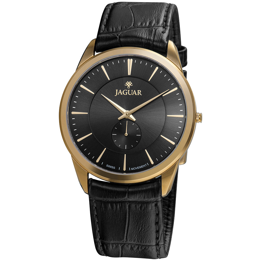 Relógio Jaguar Aura Análogo Couro