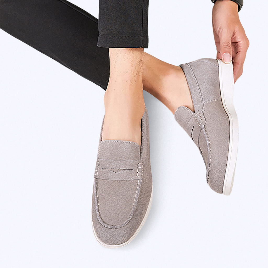 Mocassim Camurça Neri