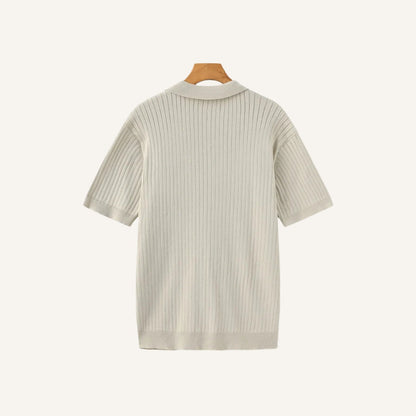 Camisa Polo Canelada Premium Sollome