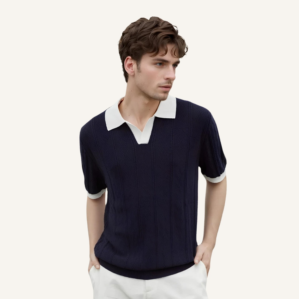 Camisa Polo Masculina Old Money La Martine