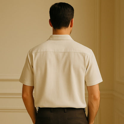 Camisa Polo de Linho Casablanca
