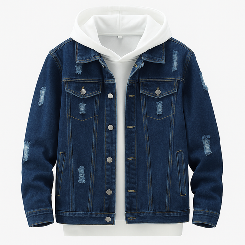 Jaqueta Jeans Masculina Lorennzi British