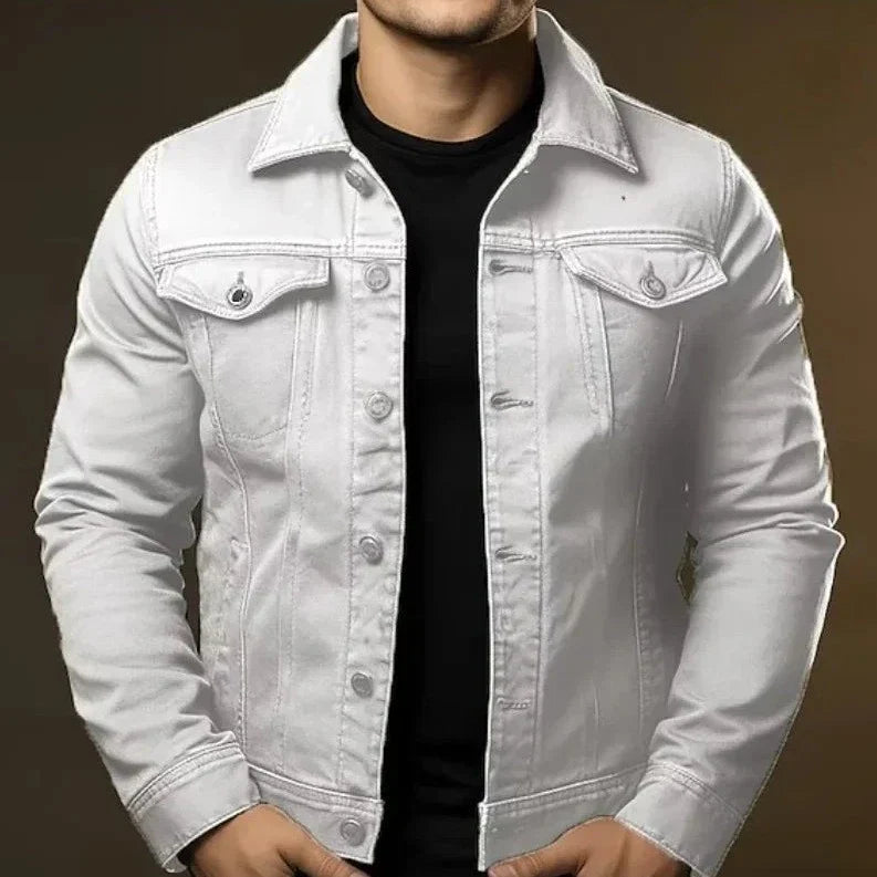 Jaqueta Jeans Masculina Lorennzi Slim