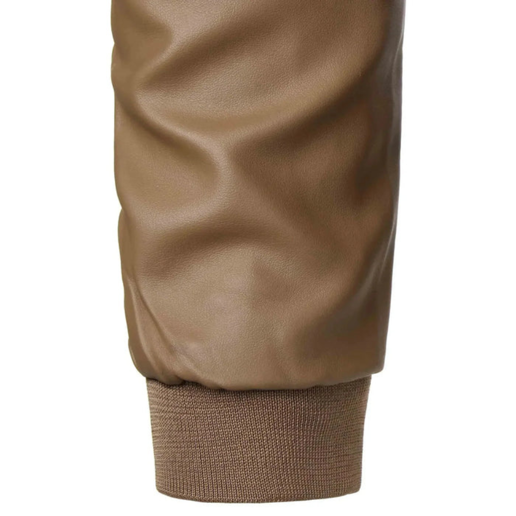 Jaqueta de Couro Masculina Basic Lorennzi