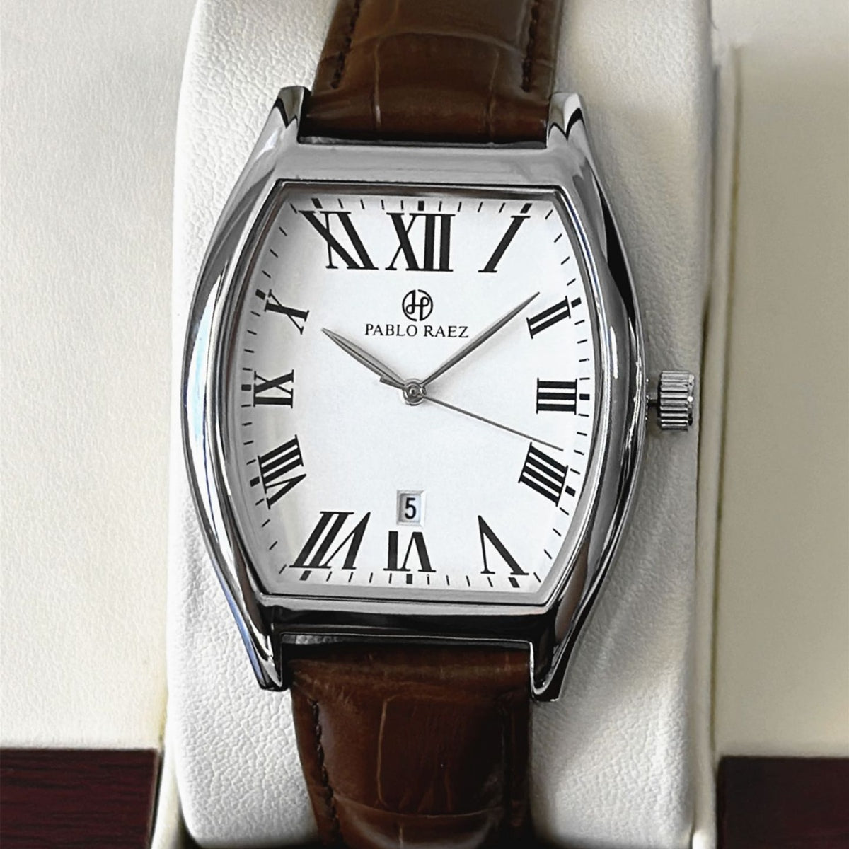 Relógio de Couro Civano Raez Tempus