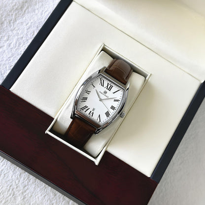 Relógio de Couro Civano Raez Tempus